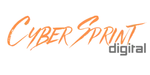 cyber sprint digital logo orangegreay (500 x 250 px)