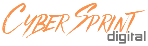 cyber sprint digital logo orangegreay (500 x 250 px)